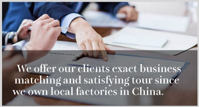 I suggest "the business" that is good to a visitor and "other trips" by holding a manufacturer in China. Local inspection/Tour of the plant/Matching with the supplier/Starting for the new post, emigration